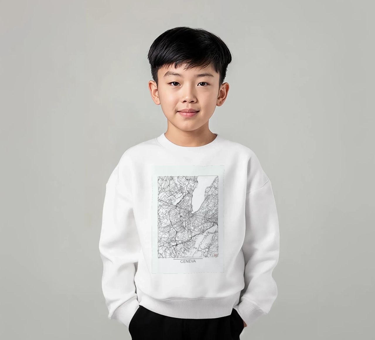 Geneva Minimal felpa bambino da Hubert Roguski