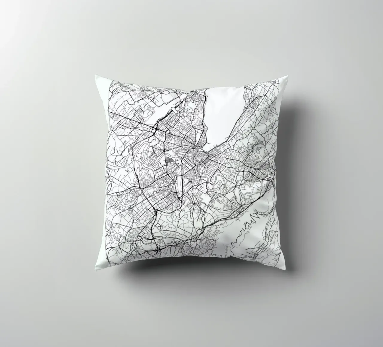 Geneva Minimal decorative cushion by Hubert Roguski