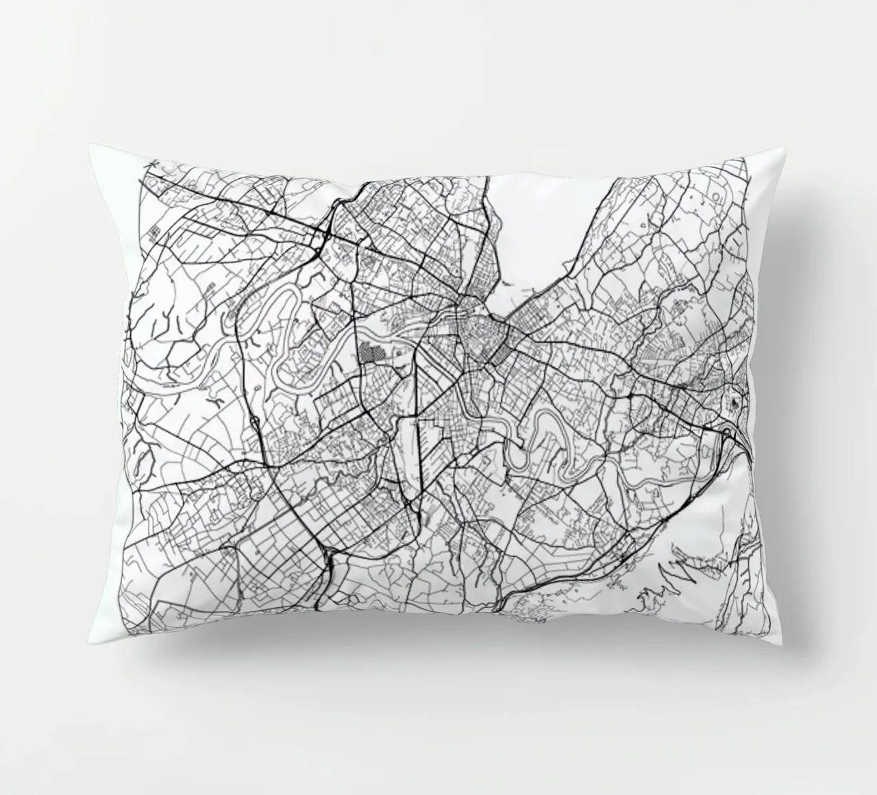 Geneva Minimal decorative cushion by Hubert Roguski