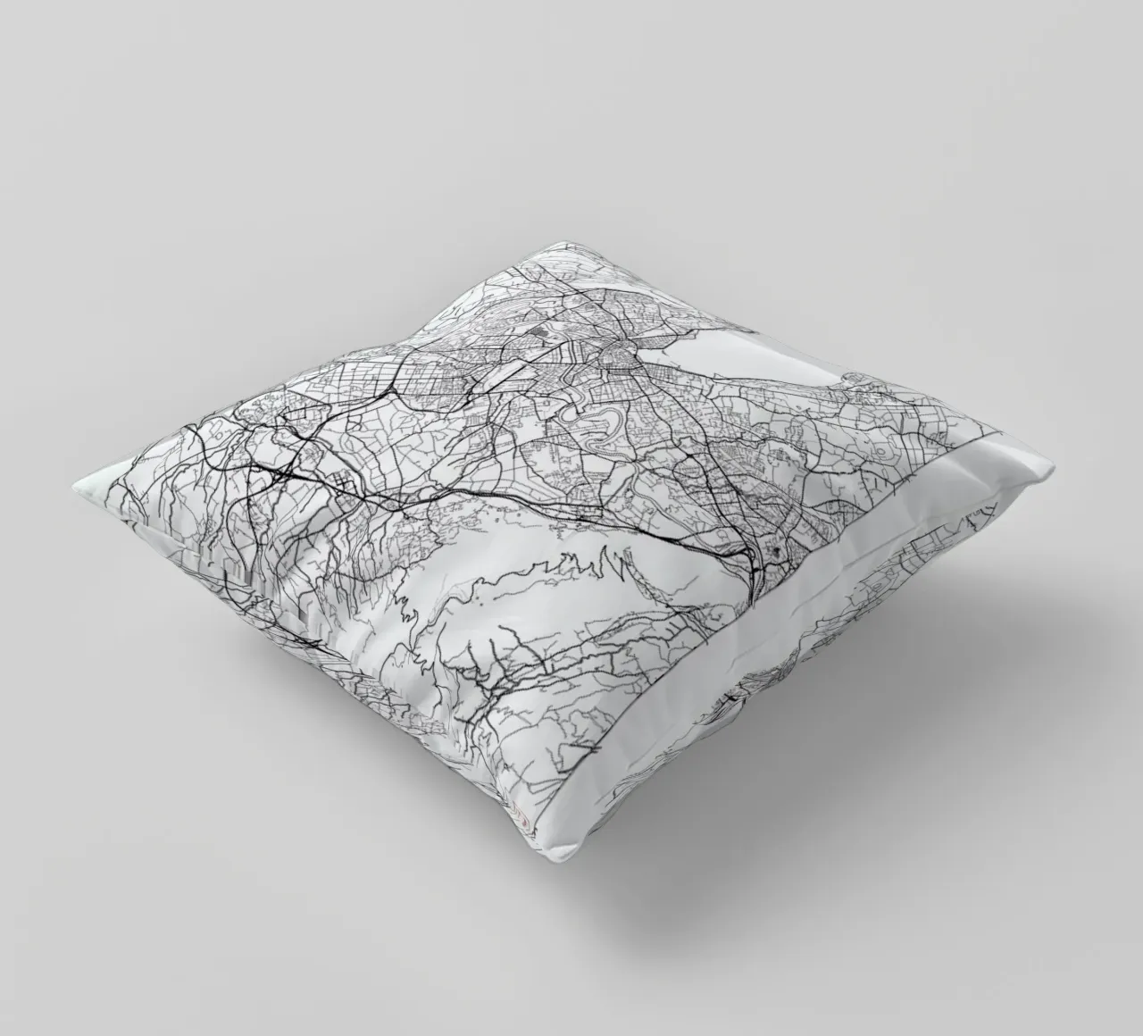Geneva Minimal decorative cushion by Hubert Roguski