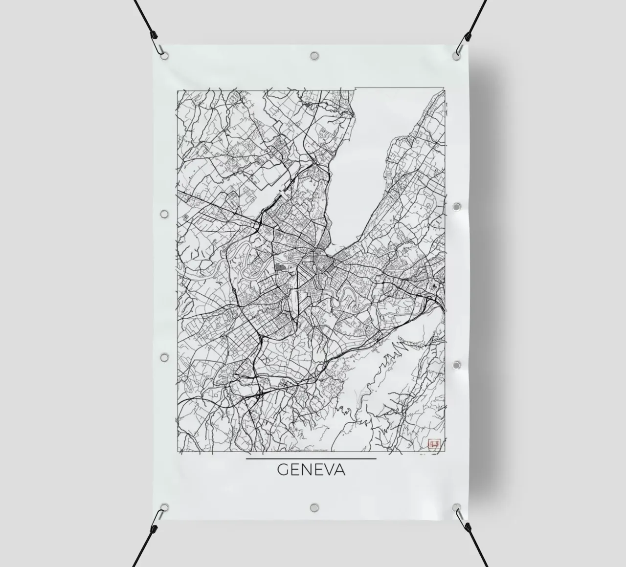 Geneva Minimal telo in pvc da Hubert Roguski