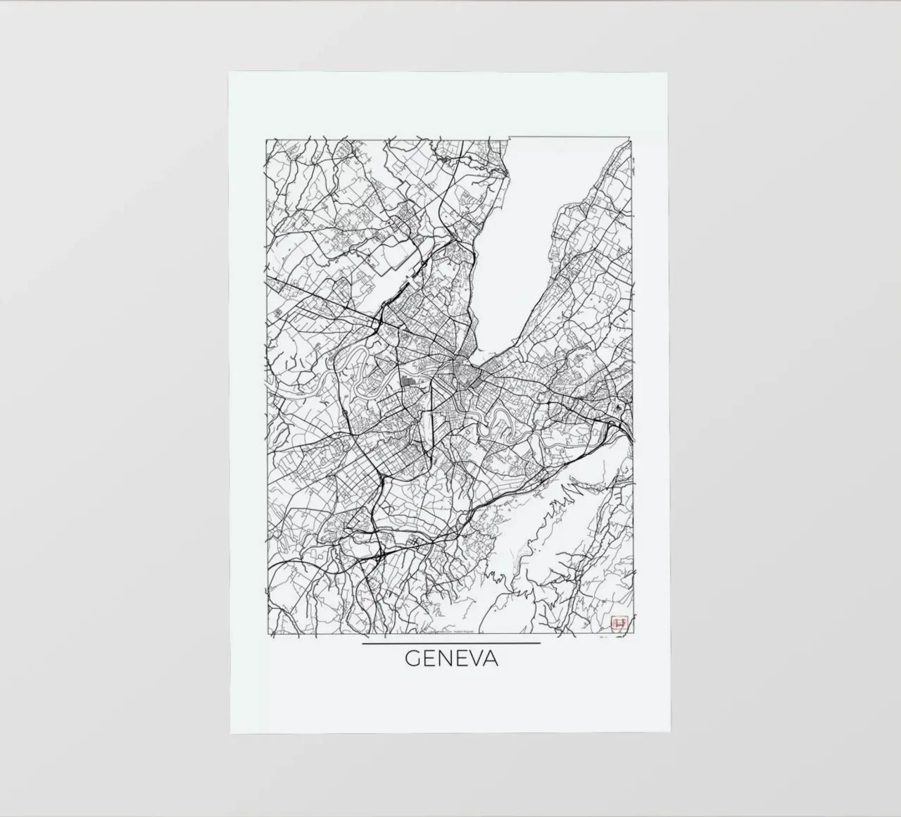 Geneva Minimal telo in pvc da Hubert Roguski