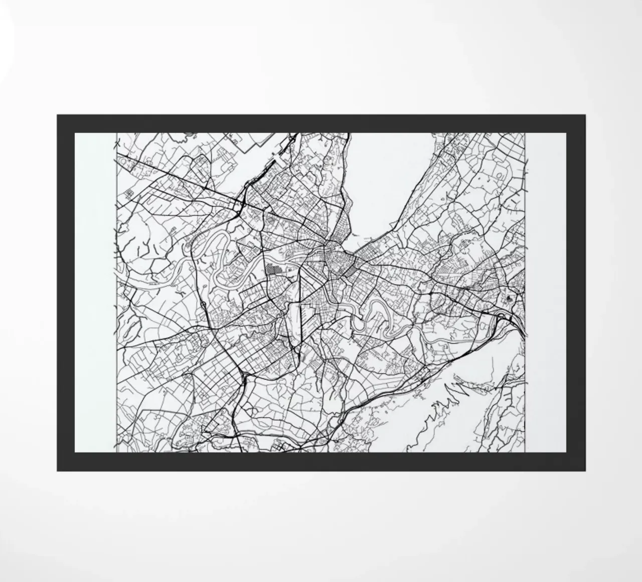 Geneva Minimal deurmat van Hubert Roguski