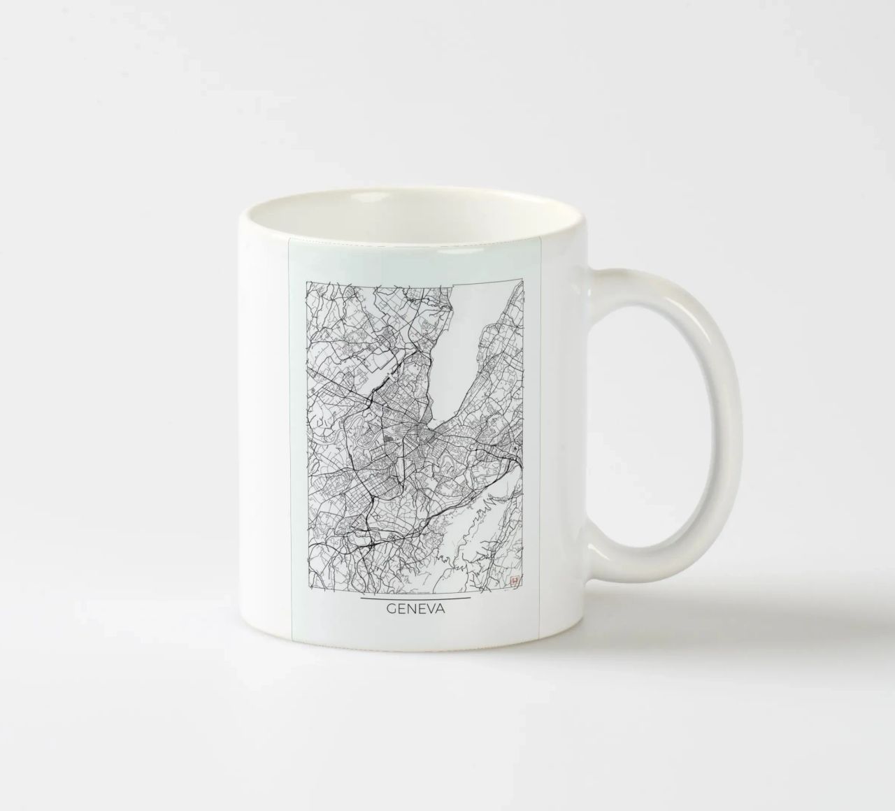 Geneva Minimal tazza in ceramica da Hubert Roguski