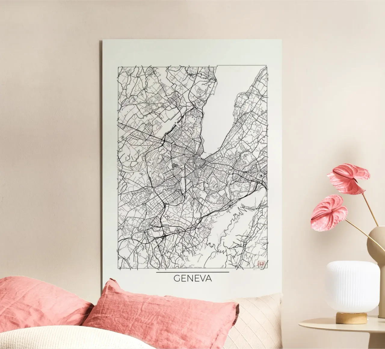 Geneva Minimal alluminio dibond da Hubert Roguski