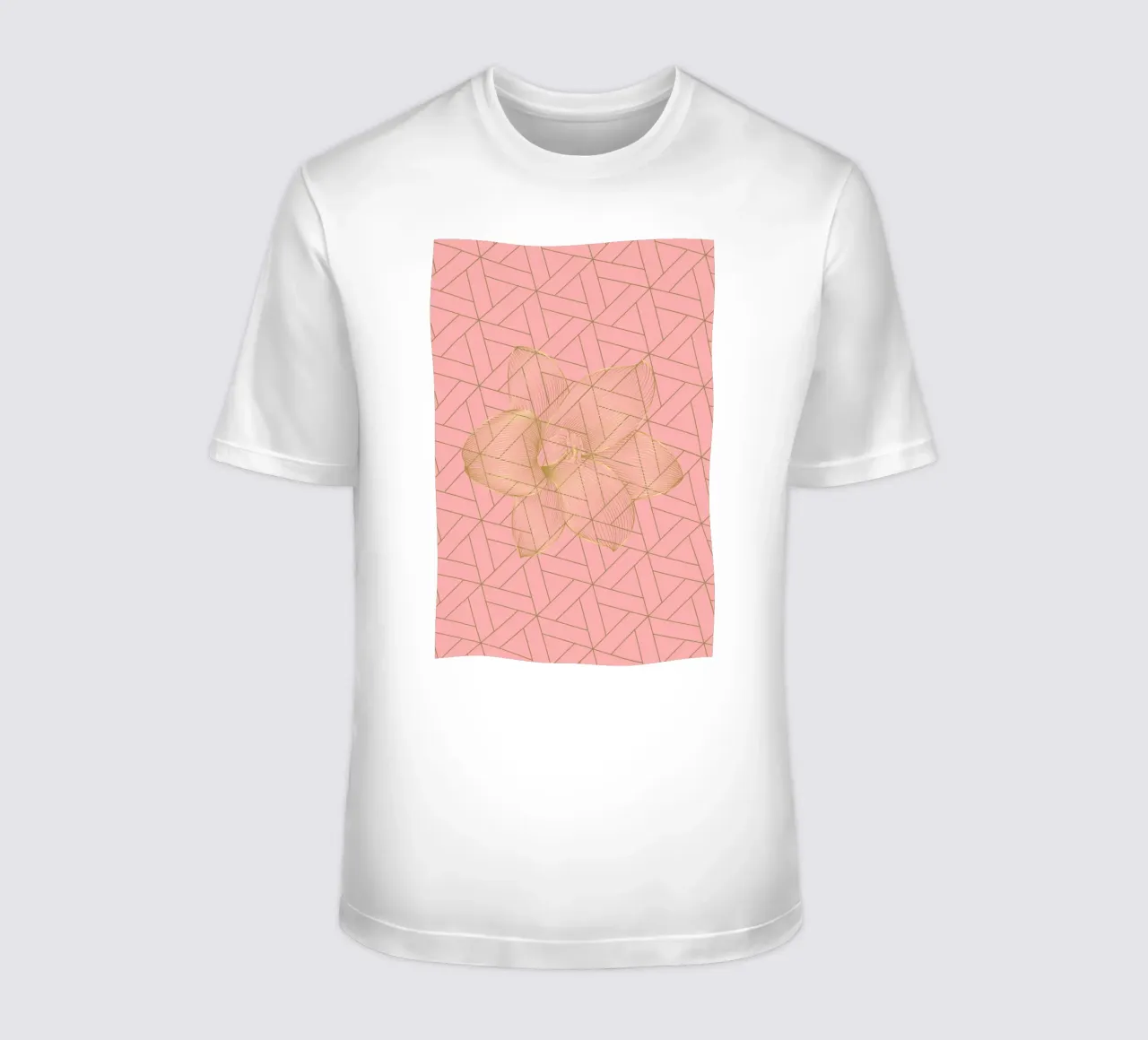 Golden-Flower t-shirt by AESTHETIC VIBES by Isabel