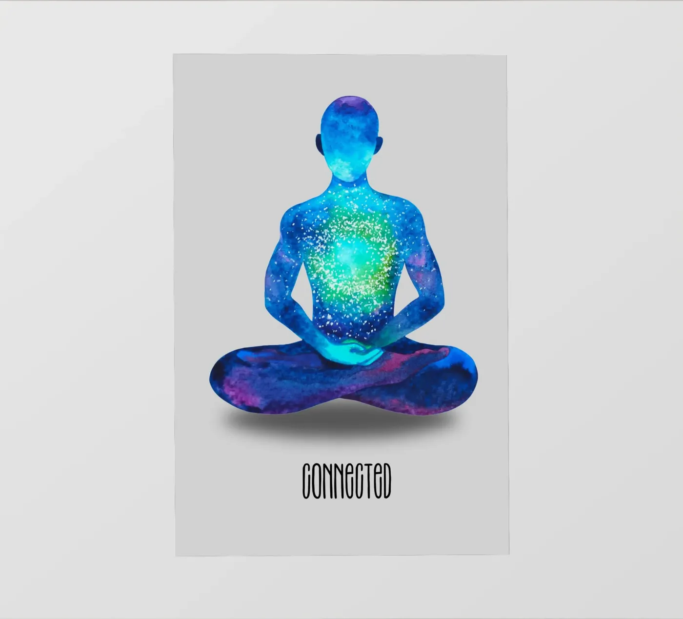 Connected fotobehang van isabels_wunderwelt_digital_art