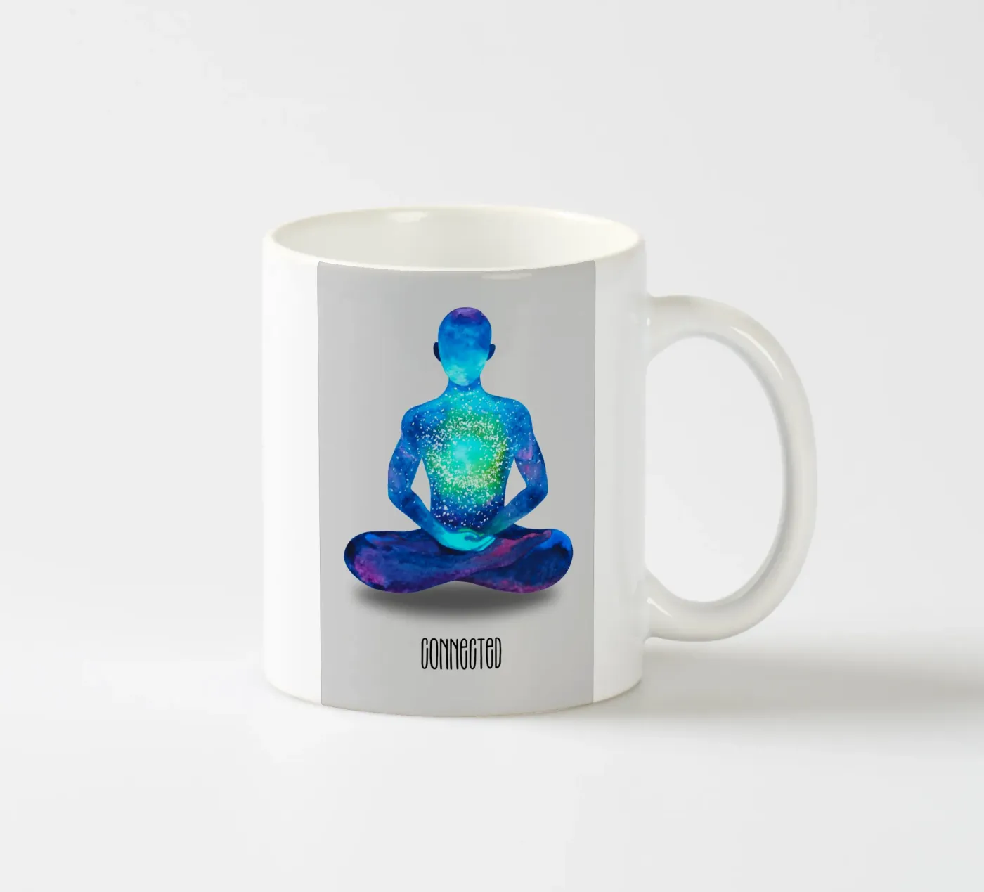 Connected ceramic mug by isabels_wunderwelt_digital_art