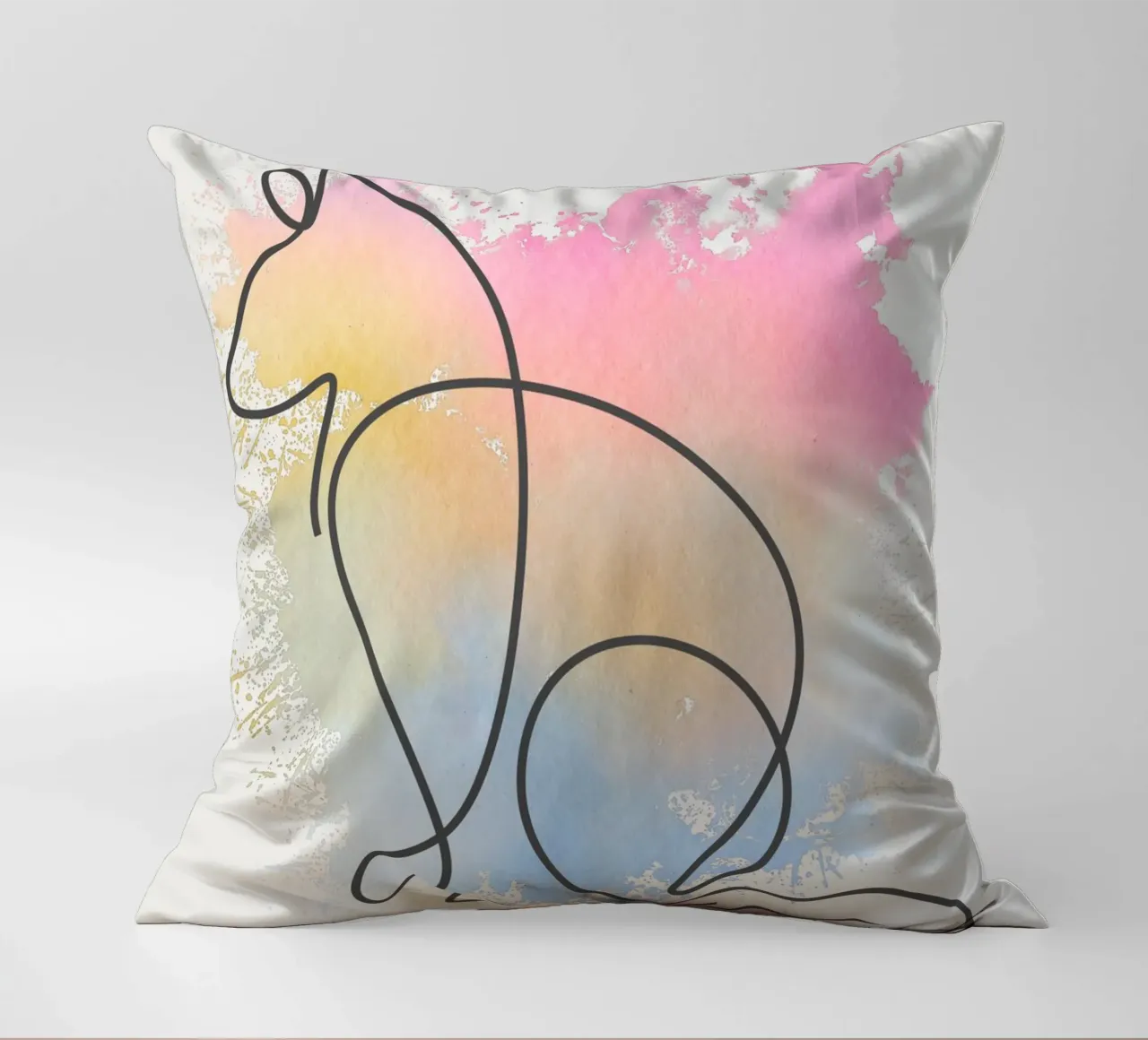Inspire-Cat cuscino da AESTHETIC VIBES by Isabel