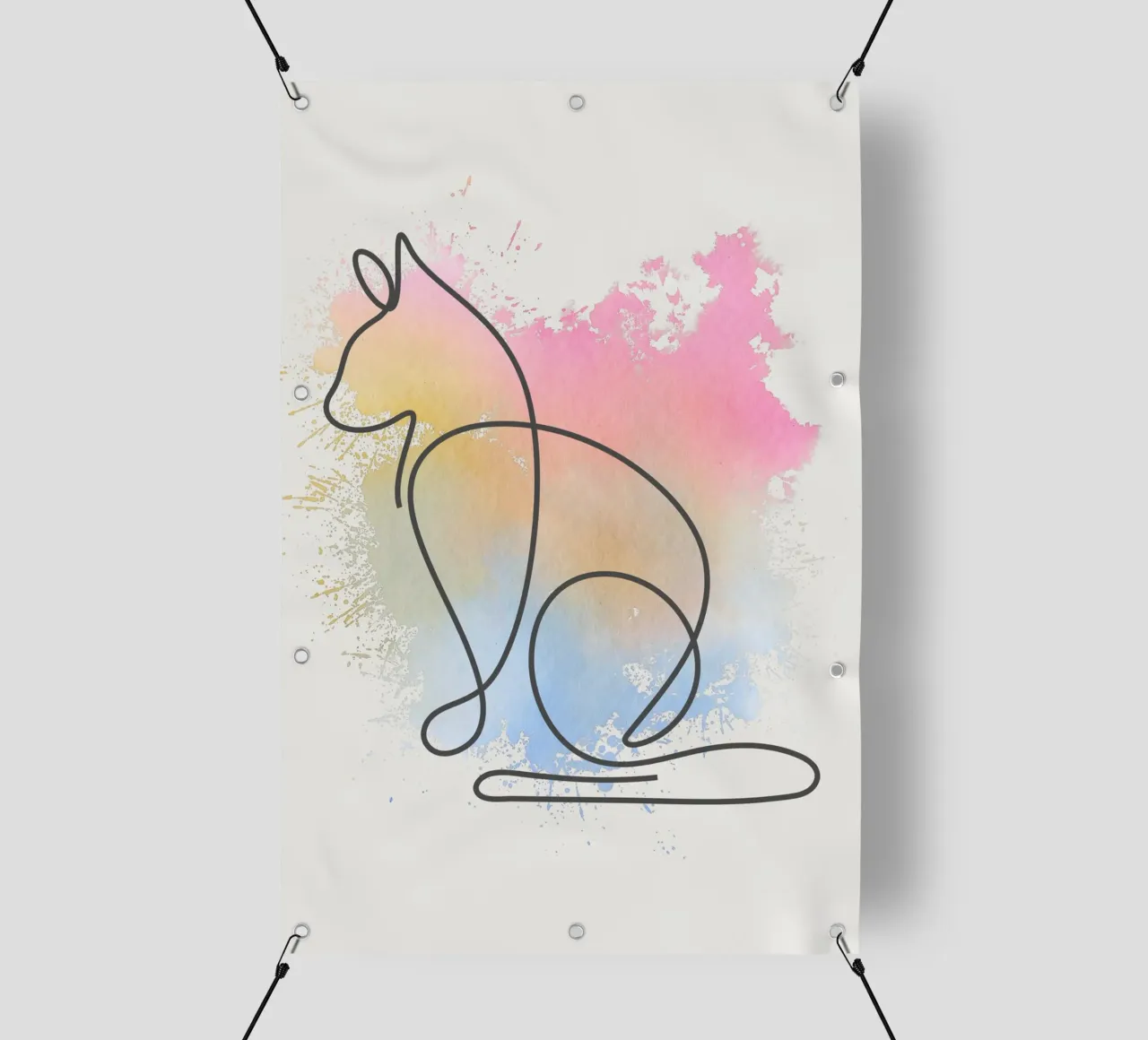 Inspire-Cat telo in pvc da AESTHETIC VIBES by Isabel