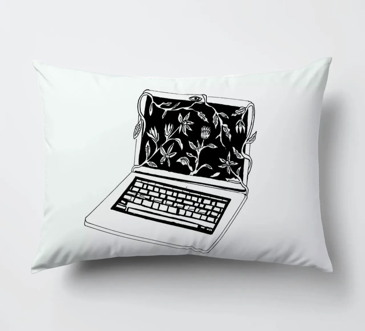 Leave Laptop cuscino da Daniela Roessler
