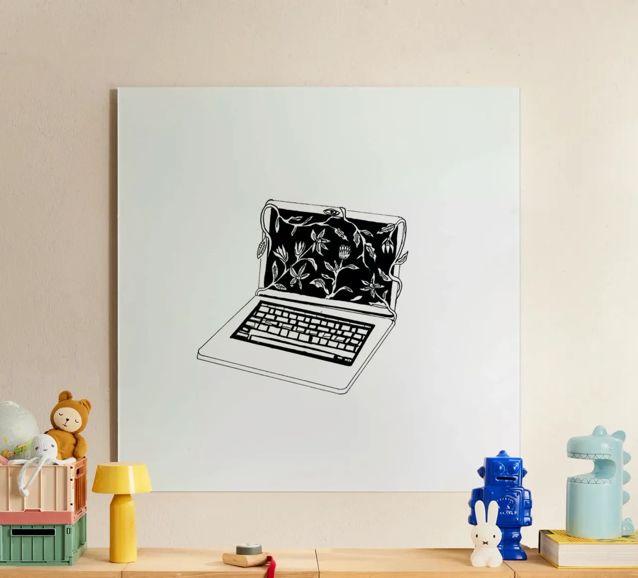 Leave Laptop plexiglass da Daniela Roessler