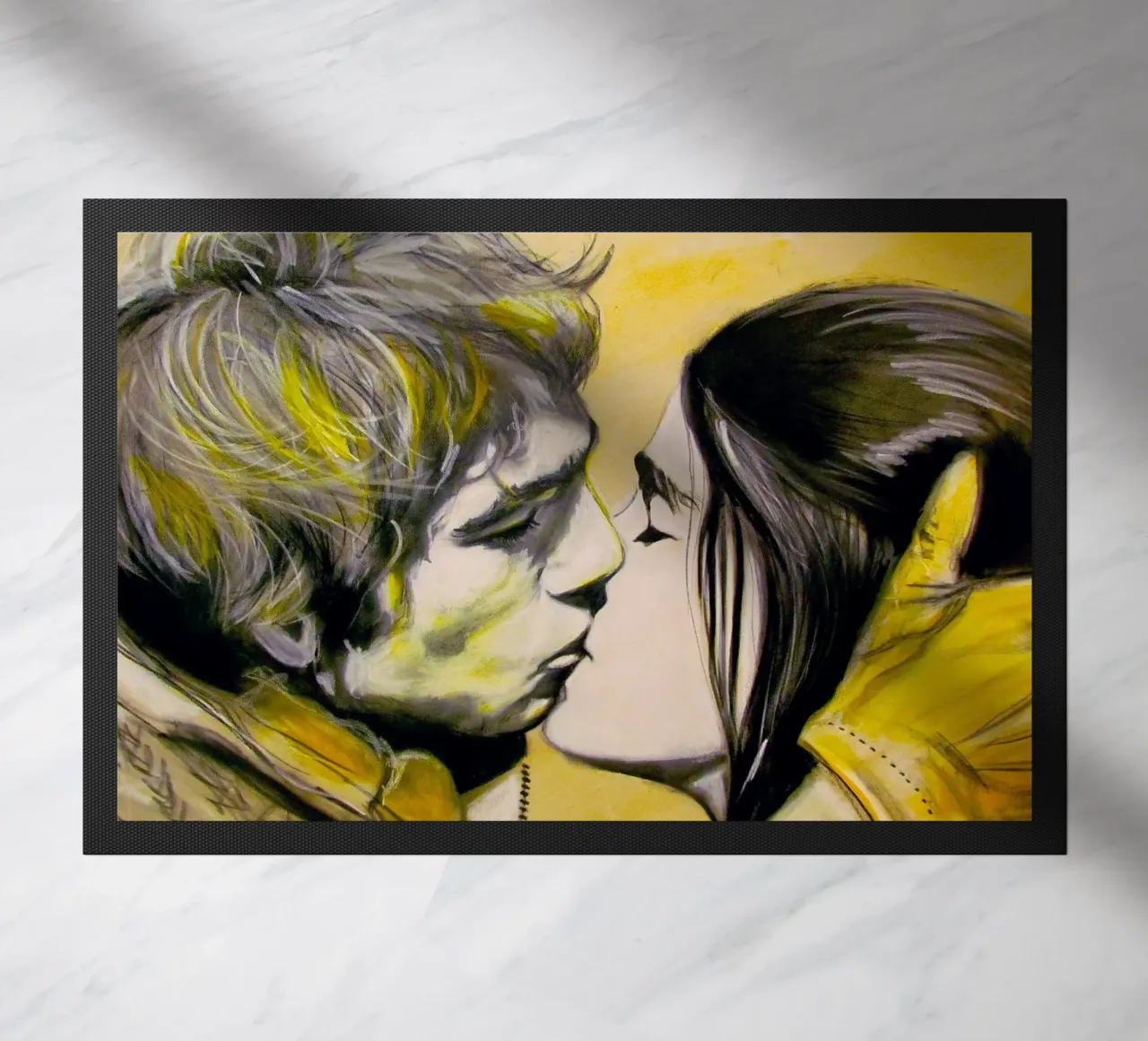 Der Kuss zerbino da Happy 😃 Art 🎨 by Christine Schnoell