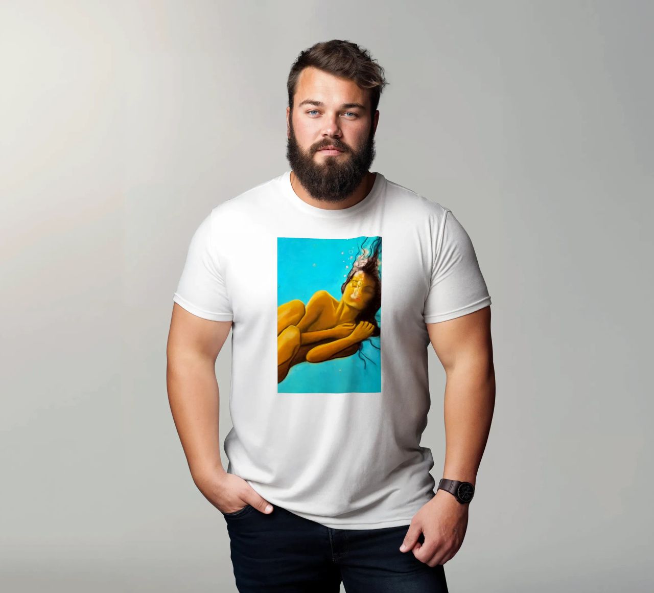 Nixe t-shirt da Happy 😃 Art 🎨 by Christine Schnoell