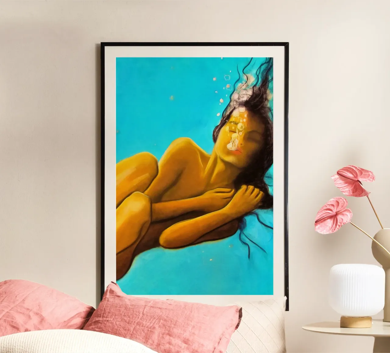 Nixe hahnemühle de Happy 😃 Art 🎨 by Christine Schnoell