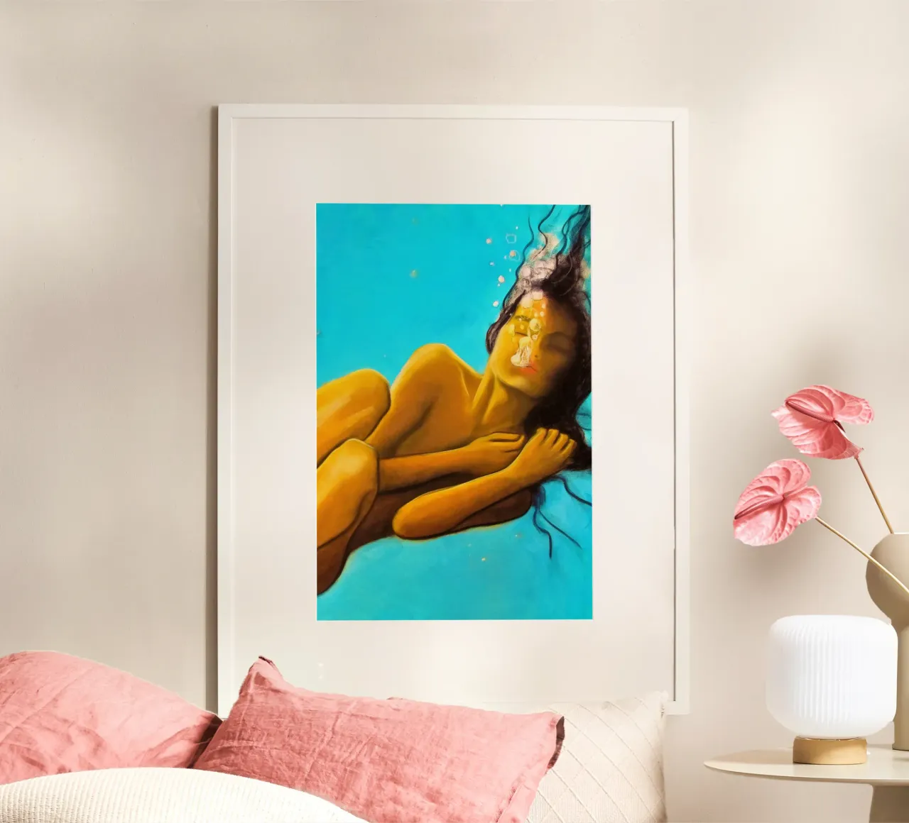 Nixe hahnemühle de Happy 😃 Art 🎨 by Christine Schnoell