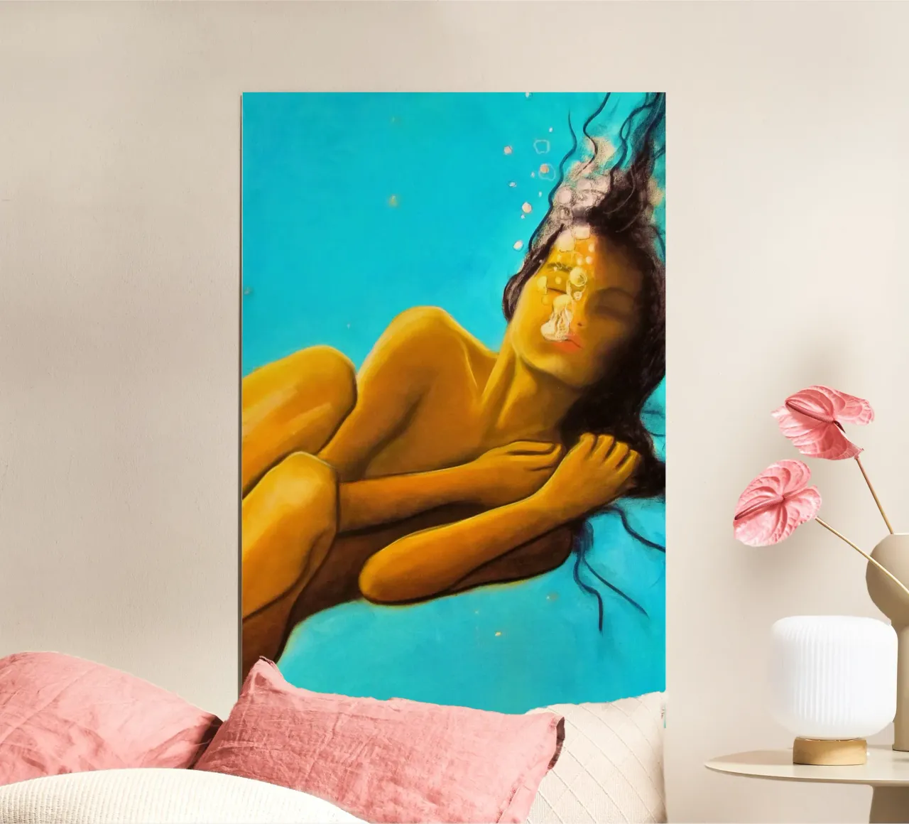 Nixe hahnemühle de Happy 😃 Art 🎨 by Christine Schnoell