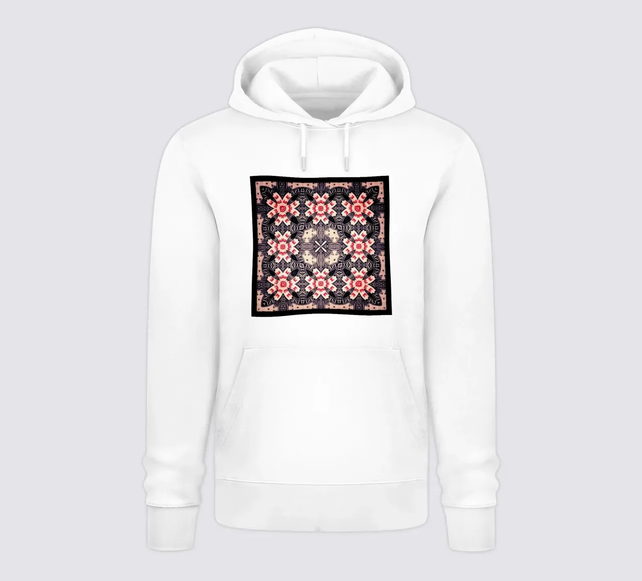 Zanzibar Red felpa con cappuccio da Ballack Art House