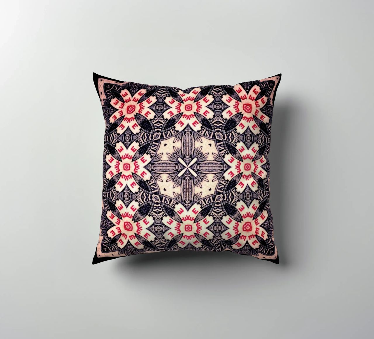 Zanzibar Red cuscino da Ballack Art House