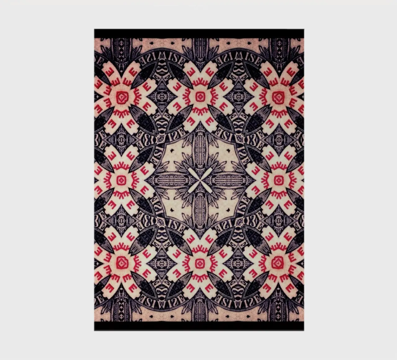 Zanzibar Red notebook by Ballack Art House