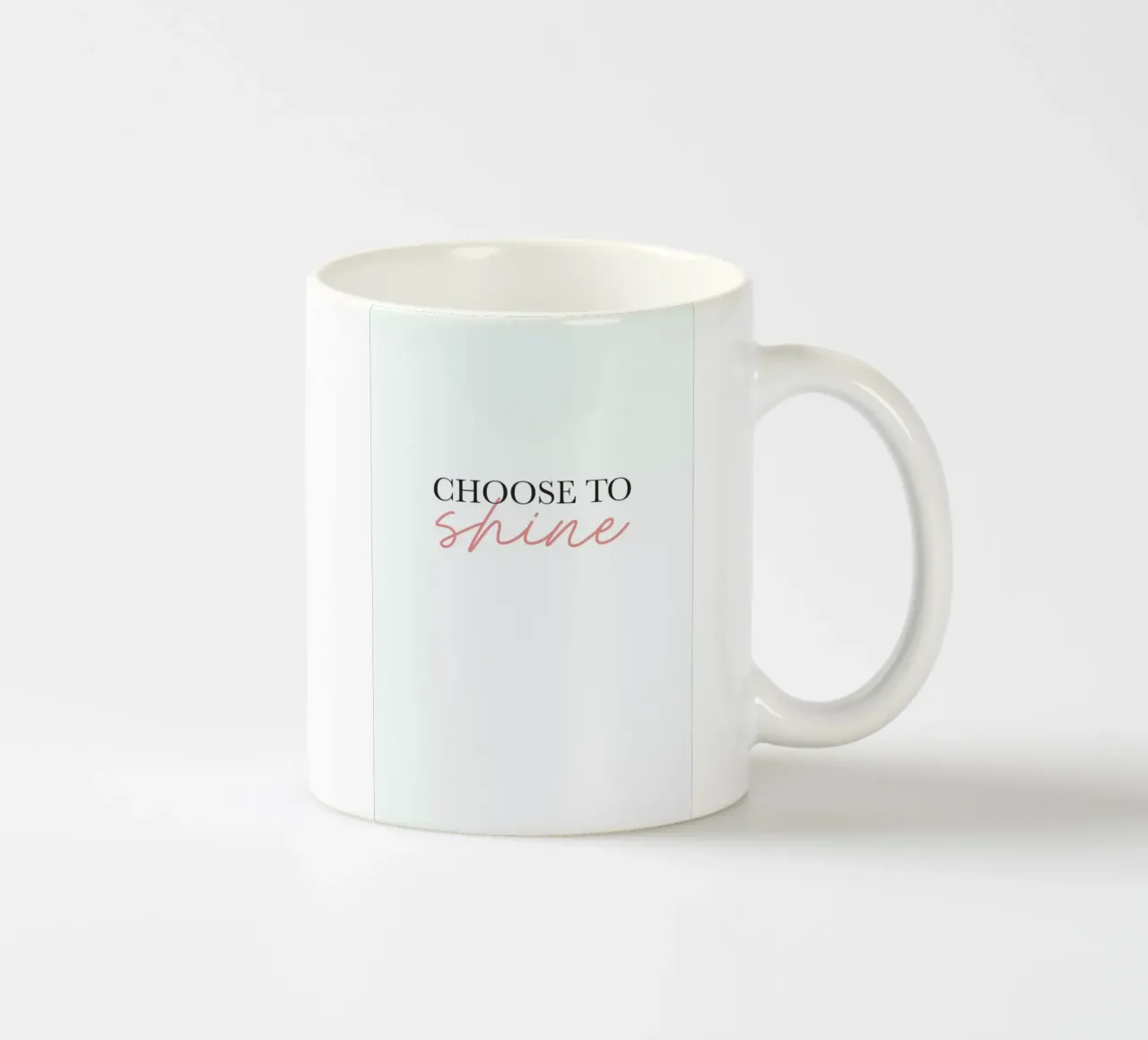 Choose To Shine tazza in ceramica da Studio One