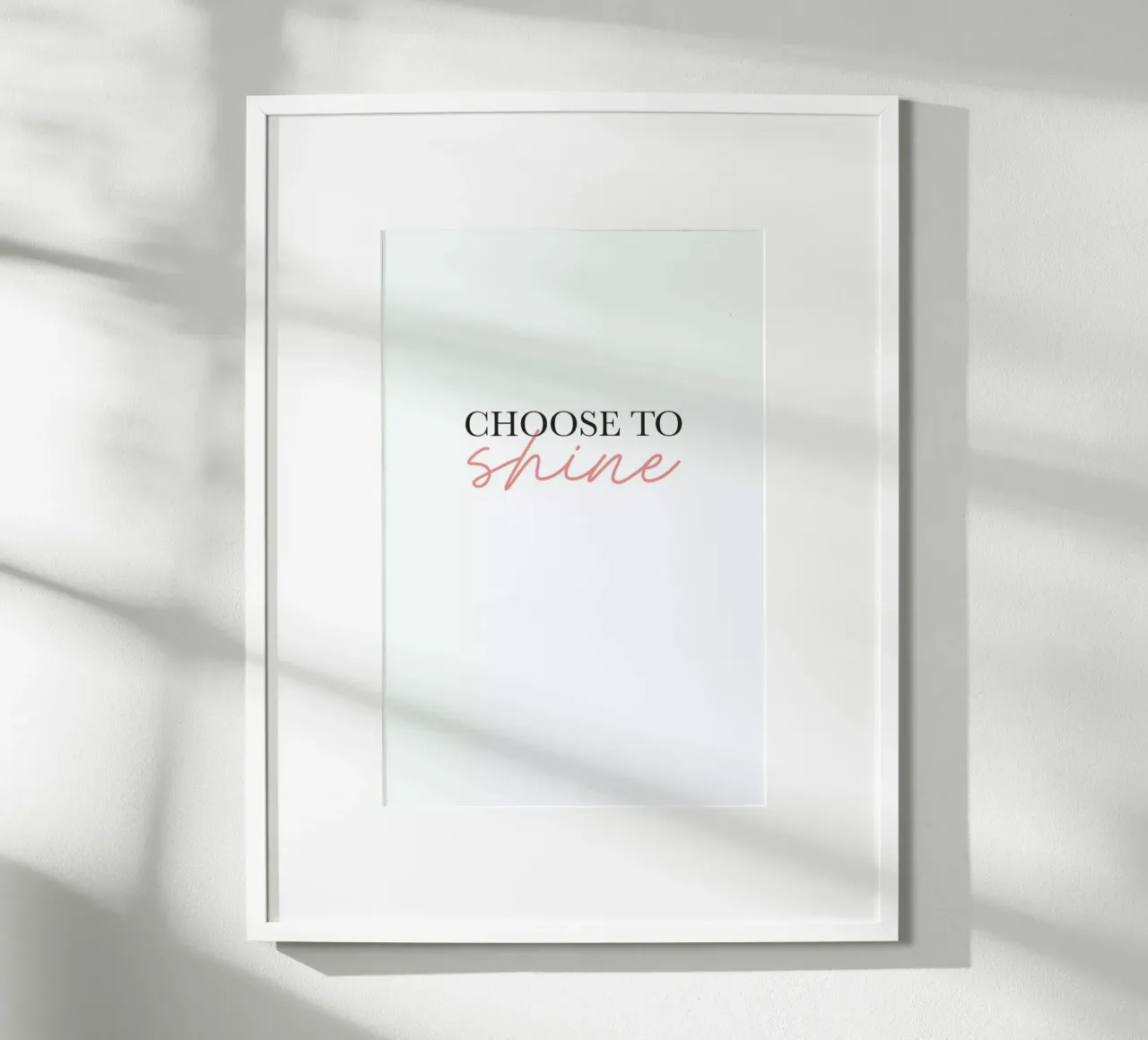 Choose To Shine poster da Studio One