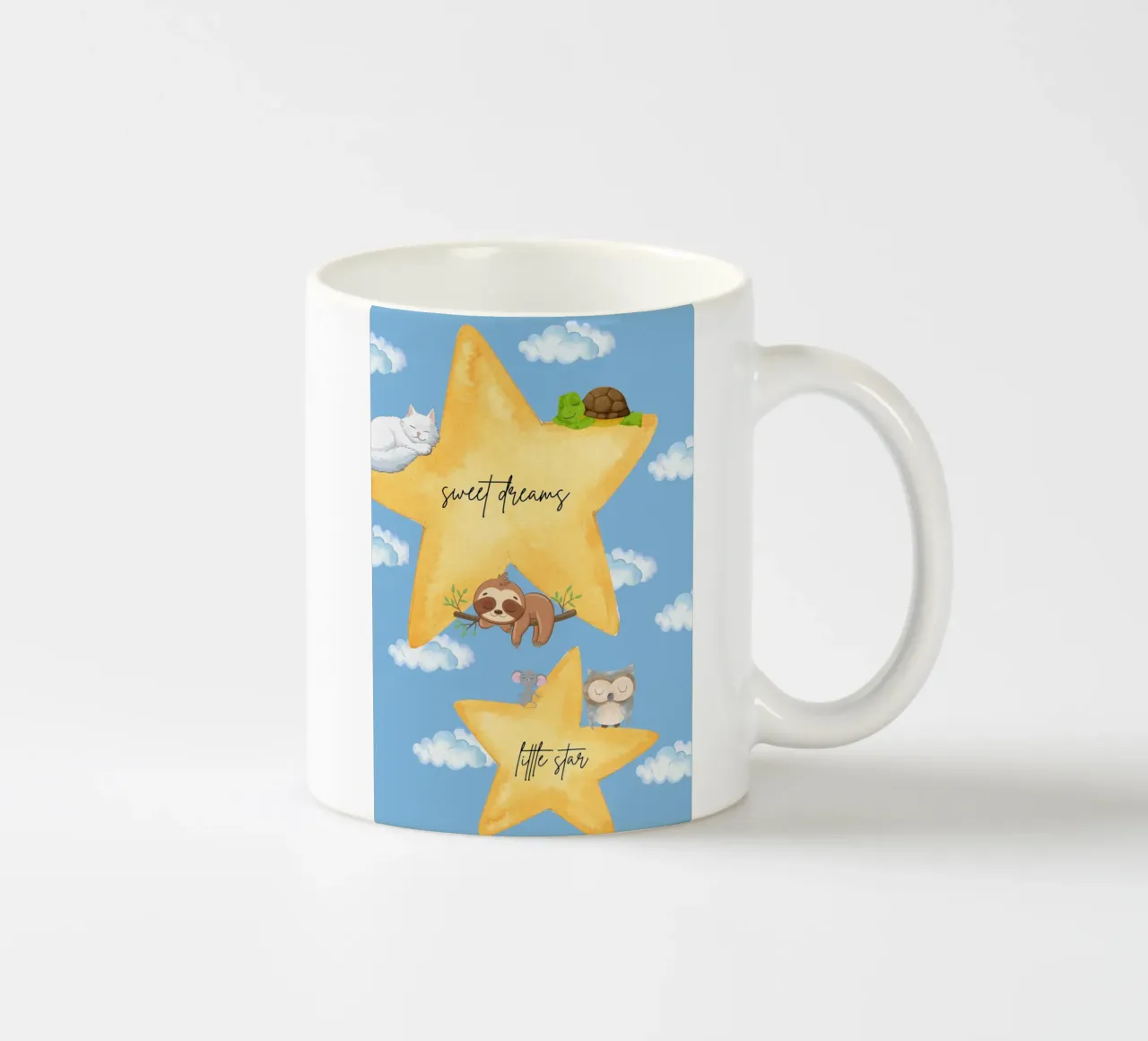 sweet dreams little star tazza in ceramica da AESTHETIC VIBES by Isabel