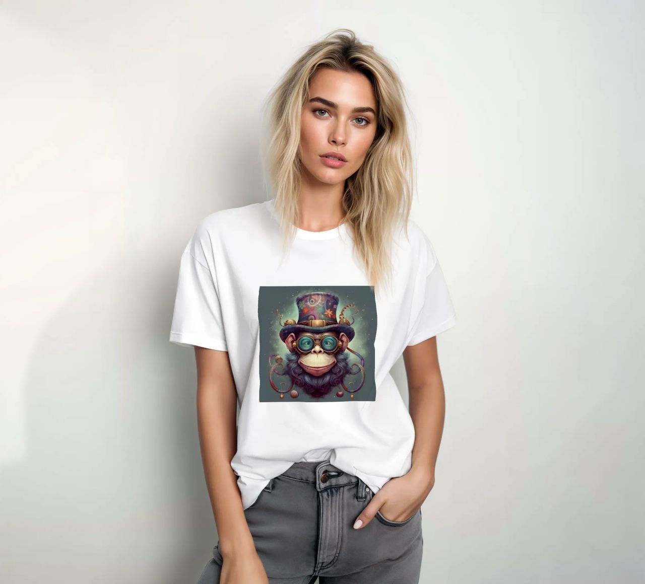 Scimpanzé Magico Retrò t-shirt da Funny Animals