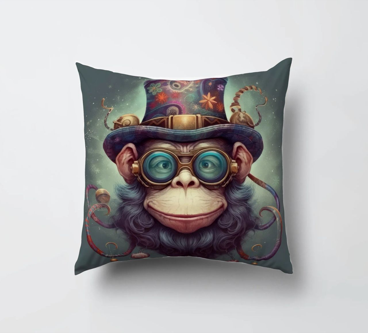 Scimpanzé Magico Retrò cuscino da Funny Animals