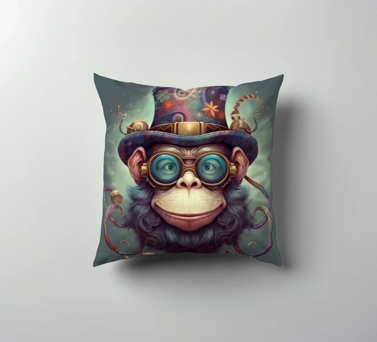 Scimpanzé Magico Retrò cuscino da Funny Animals