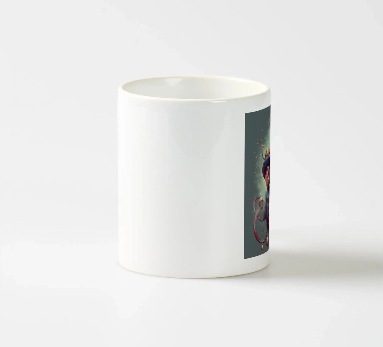 Scimpanzé Magico Retrò tazza in ceramica da Funny Animals