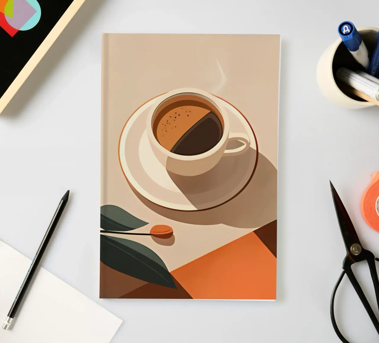 Minimalist Art 127 notebook by Erika C White