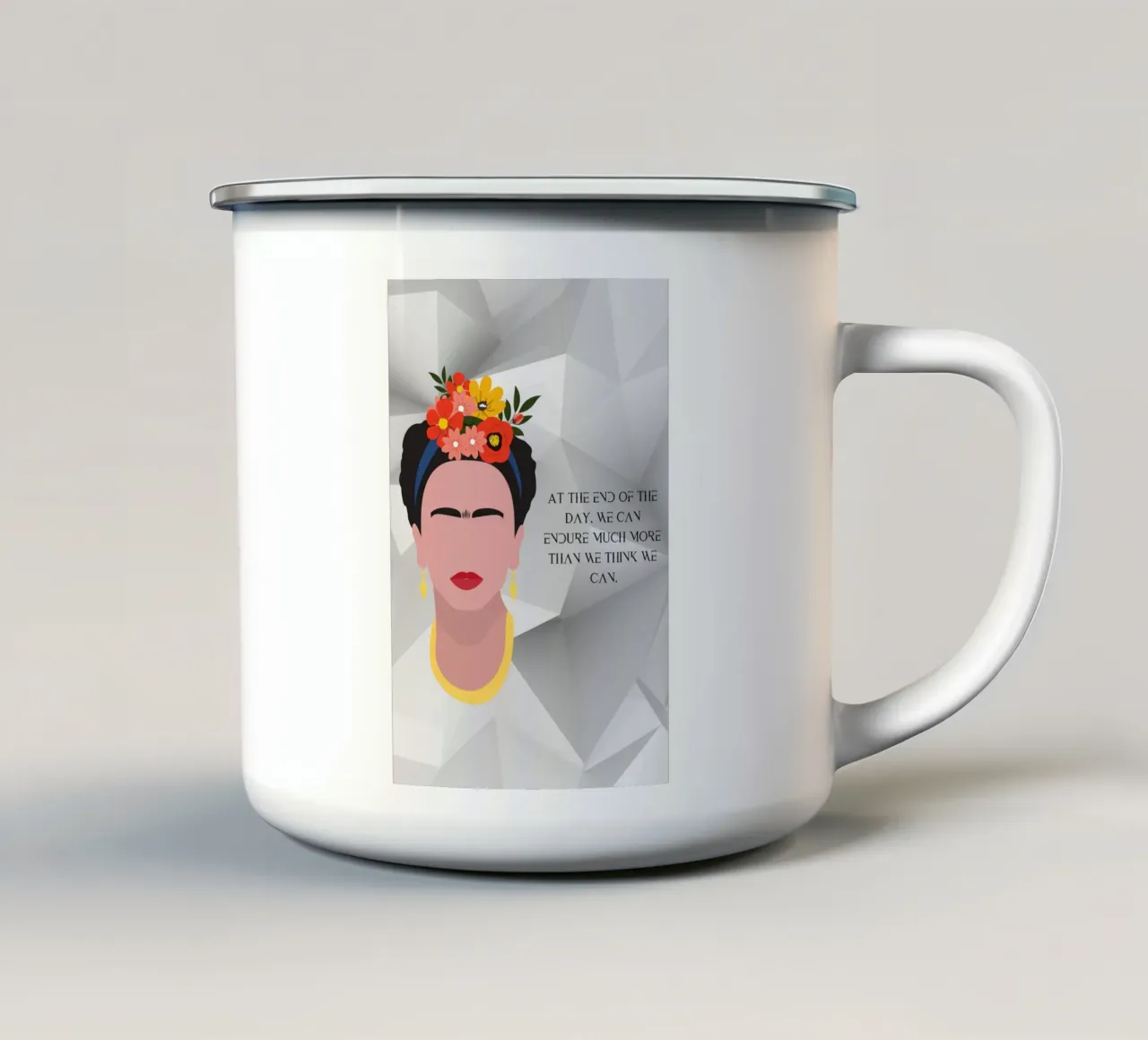 F.K.-We can tazza in smalto da AESTHETIC VIBES by Isabel