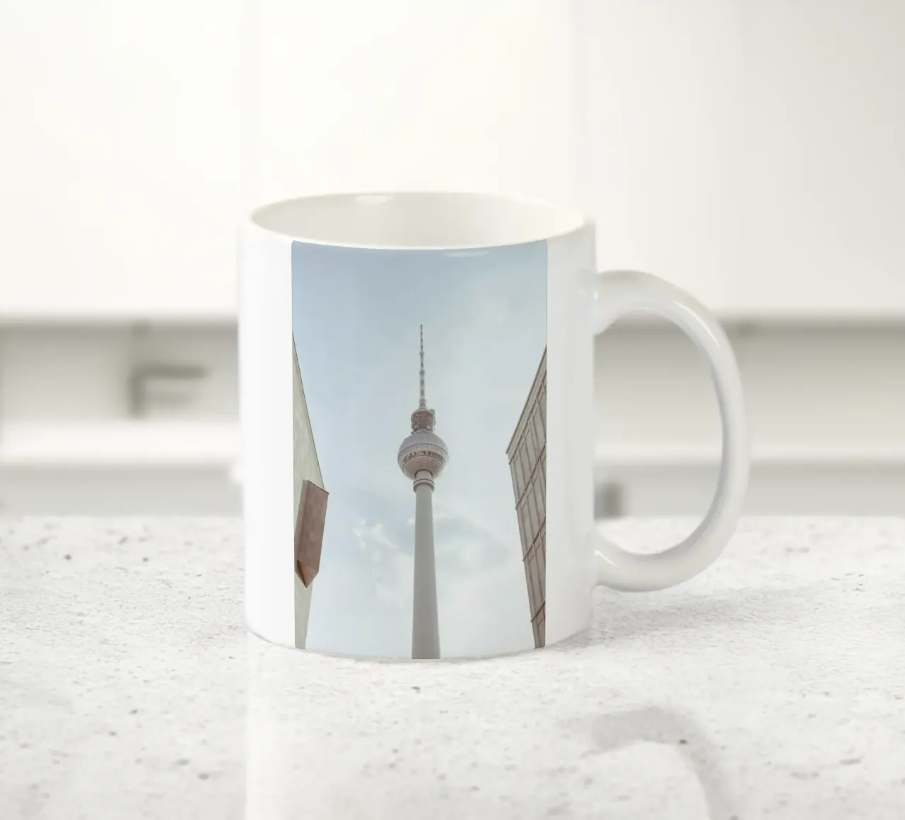 Berlin Fernsehturm tazza in ceramica da Amy & Kurt