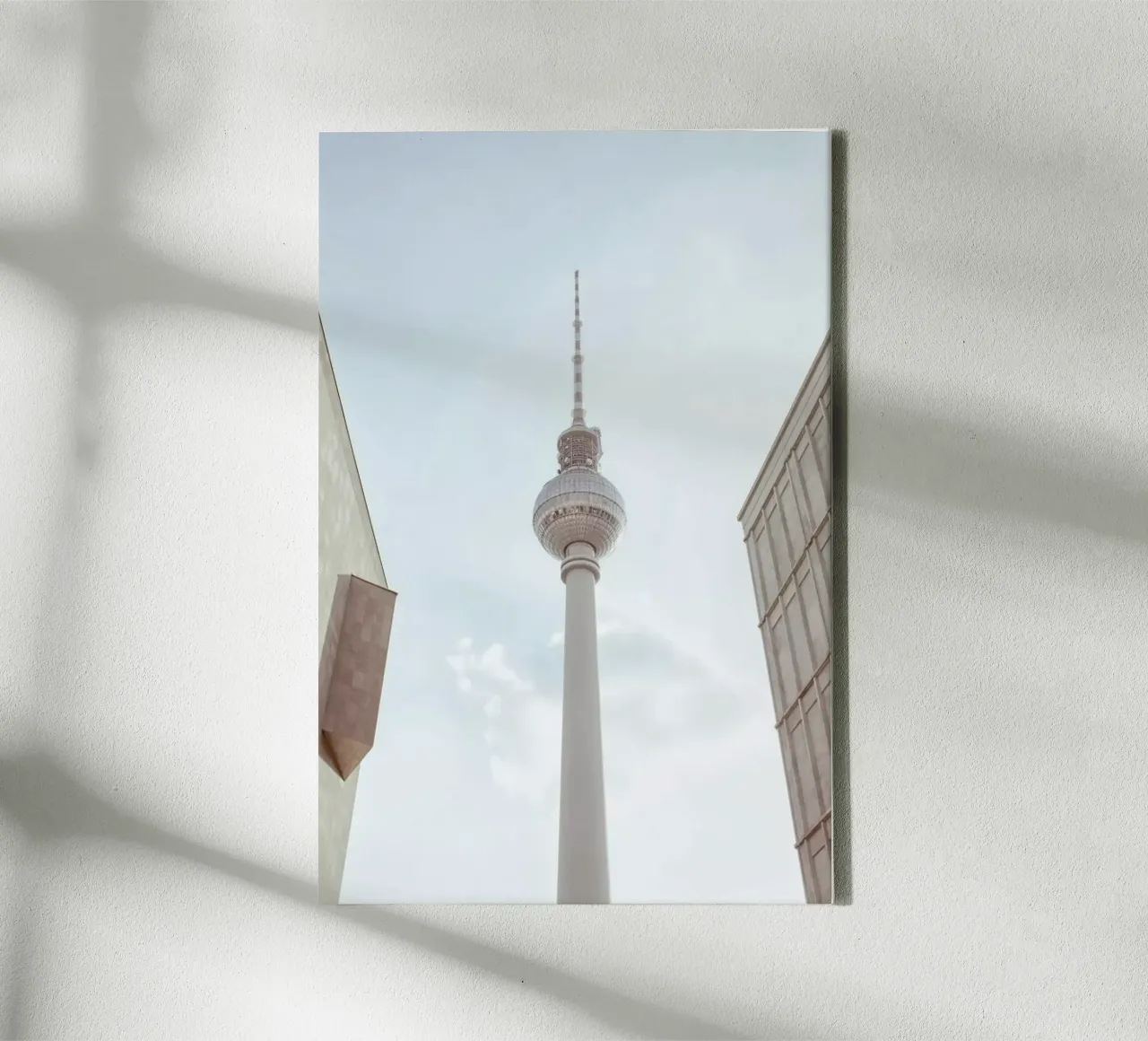 Berlin Fernsehturm tela con Cornice a cassetta da Amy & Kurt