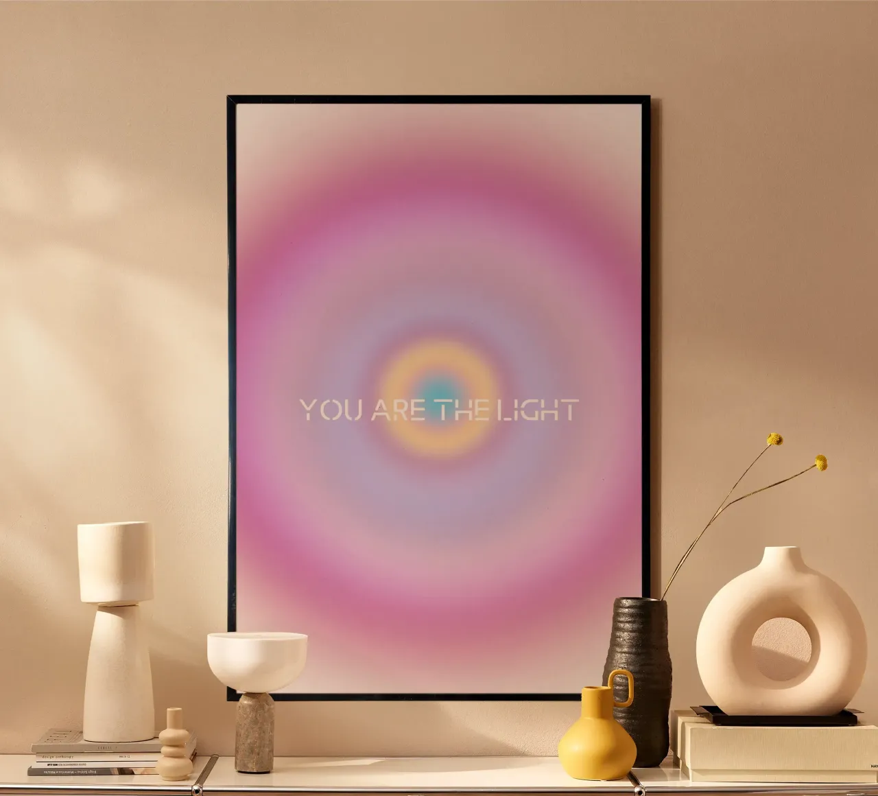 You-are-the-light carta hahnemühle da AESTHETIC VIBES by Isabel