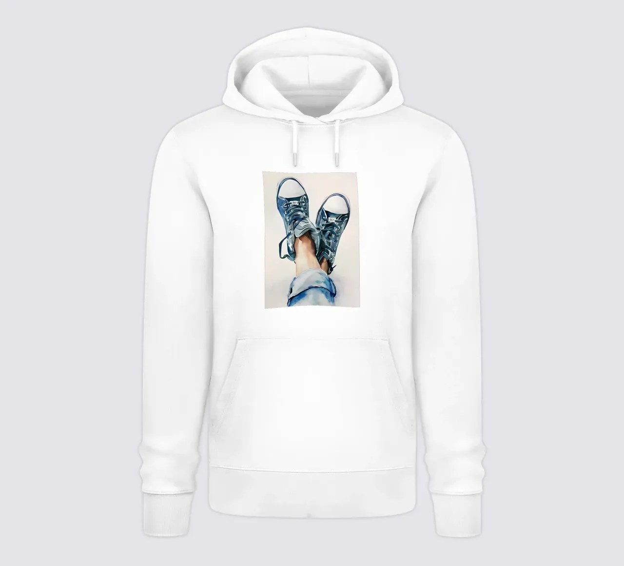 Arte minimalista 131 felpa con cappuccio da Erika C White