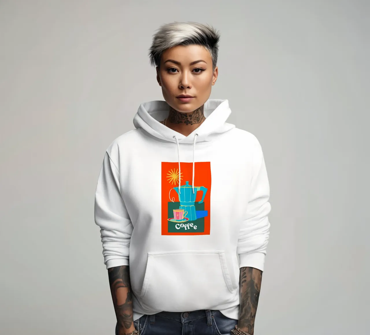 Minimalist Art 132 hoodie by Erika C White