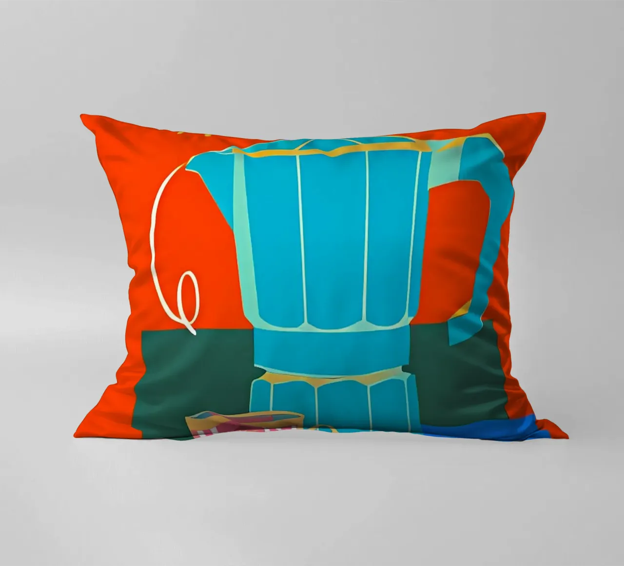 Minimalist Art 132 decorative cushion by Erika C White