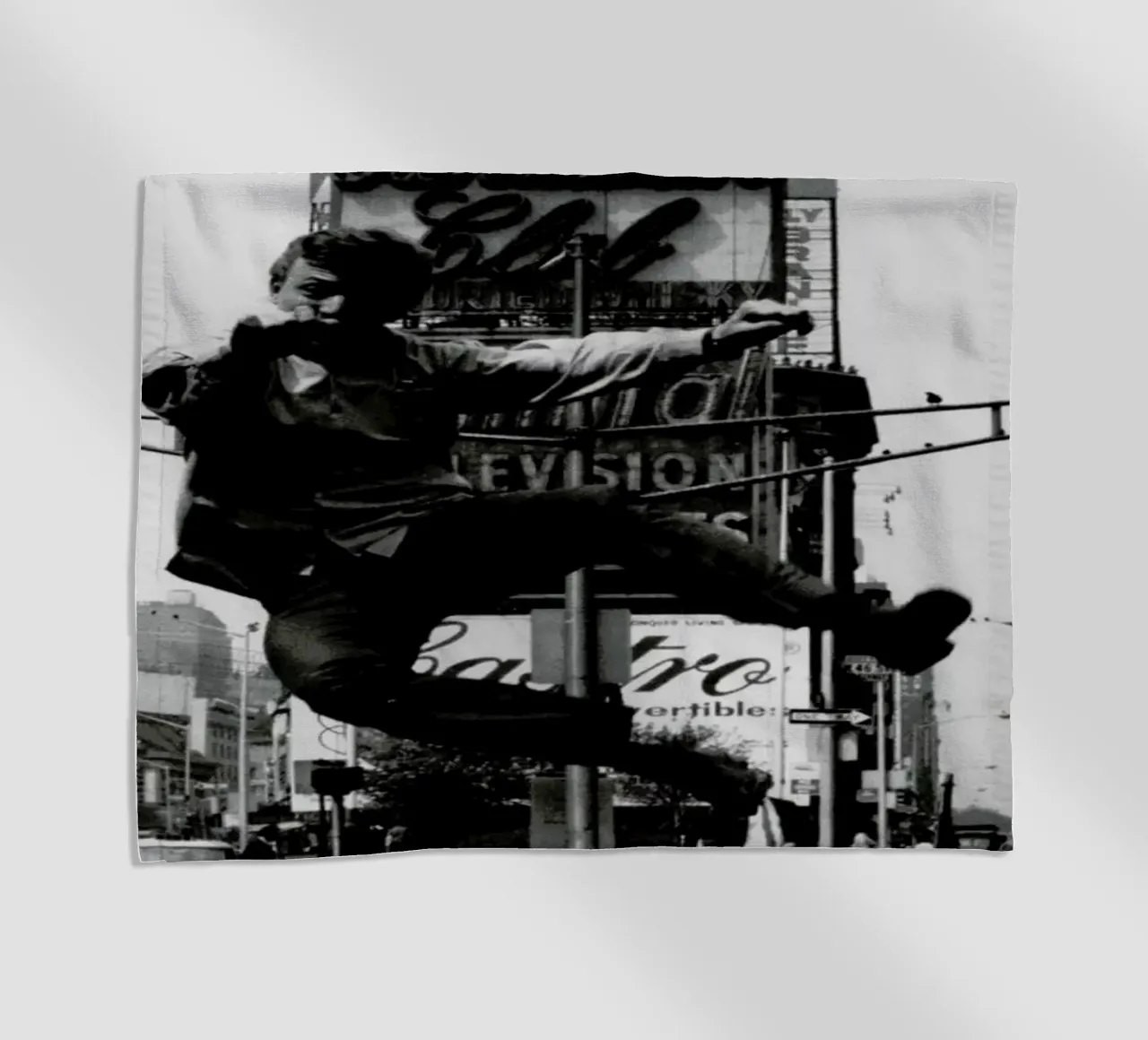 Tommy Steele at Times Square telo mare da Gallery Print and Art Limited