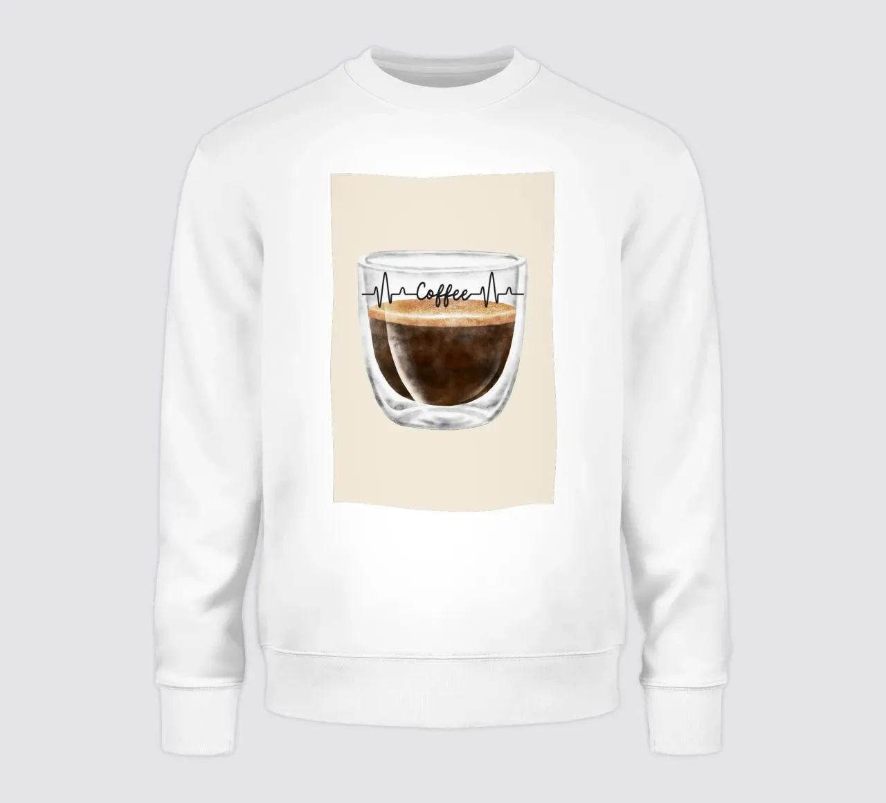 Coffee-Time felpa da AESTHETIC VIBES by Isabel