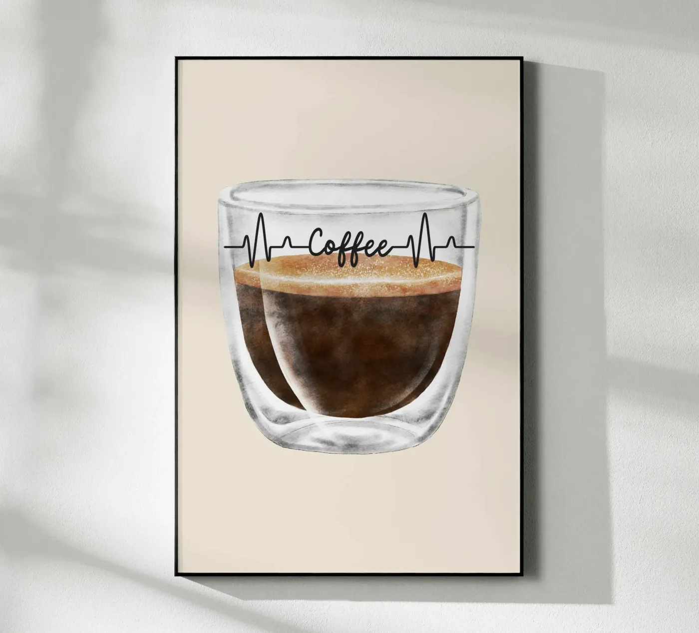 Coffee-Time plexiglas de isabels_wunderwelt_digital_art