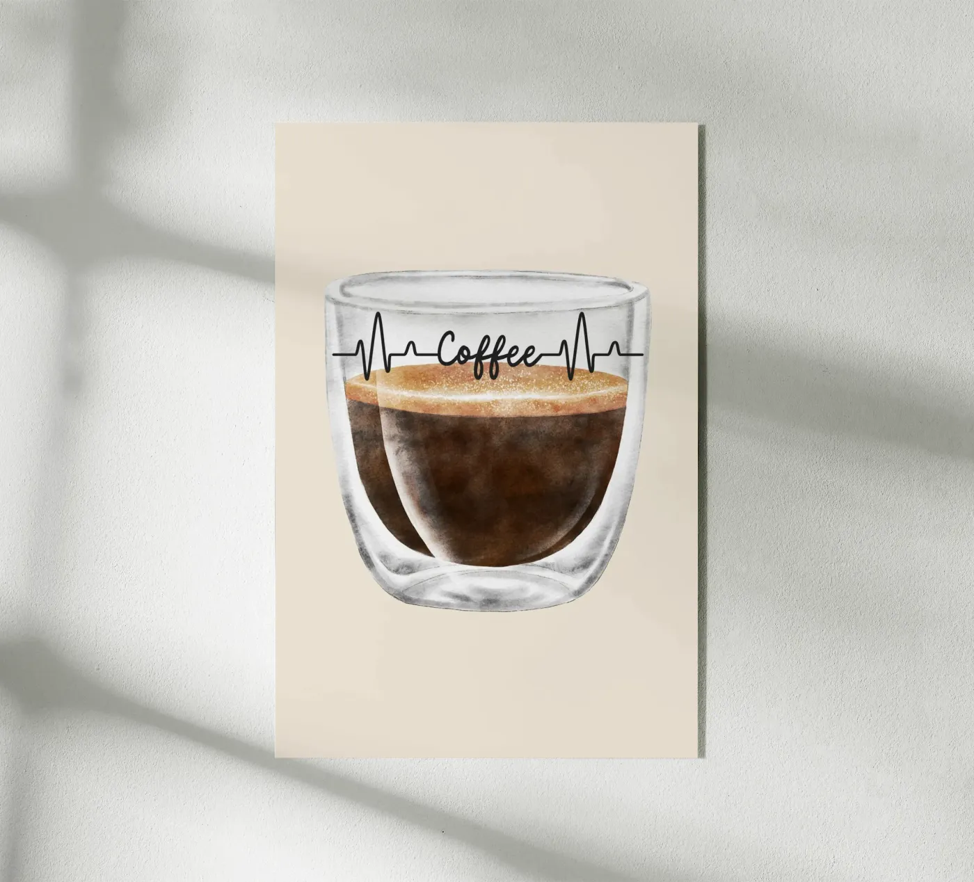 Coffee-Time plexiglas de isabels_wunderwelt_digital_art