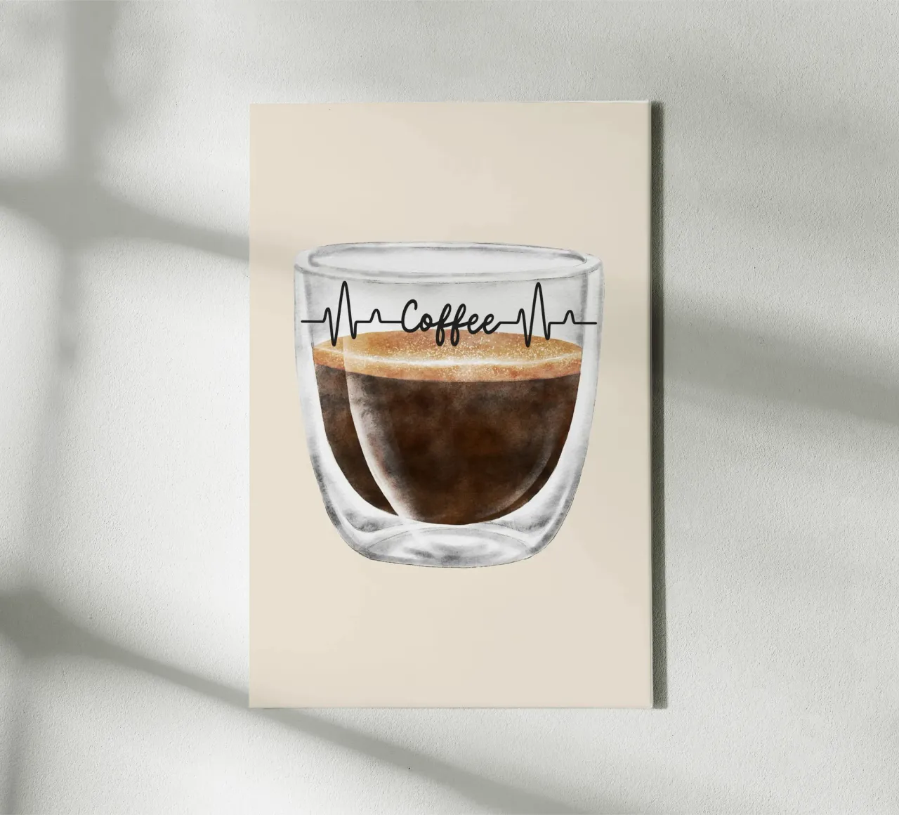 Coffee-Time tela da isabels_wunderwelt_digital_art