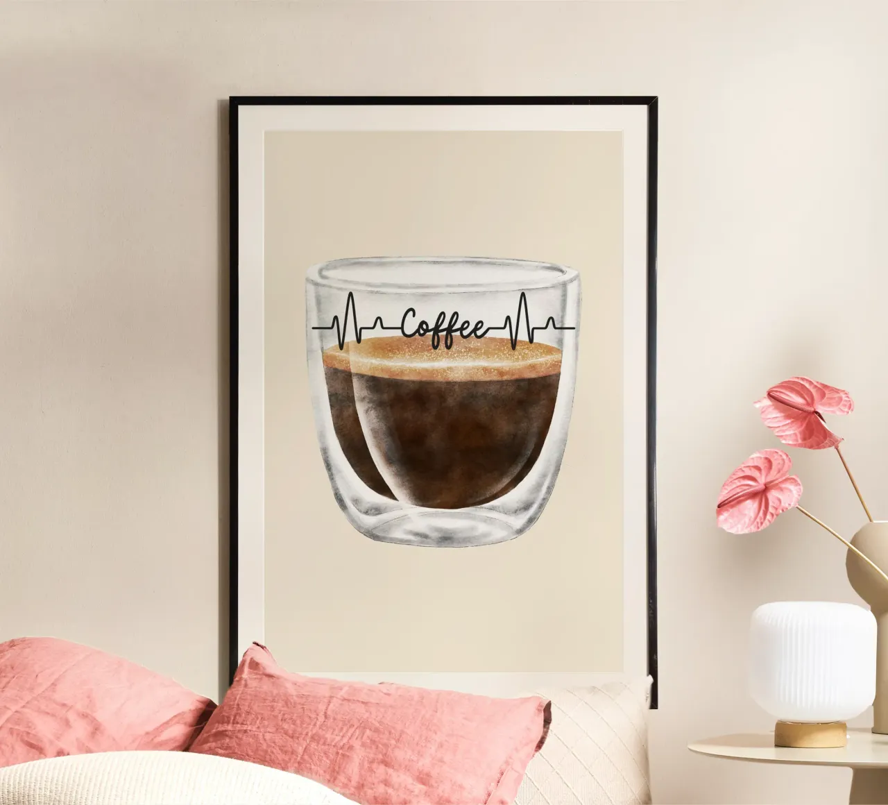 Coffee-Time poster de AESTHETIC VIBES by Isabel