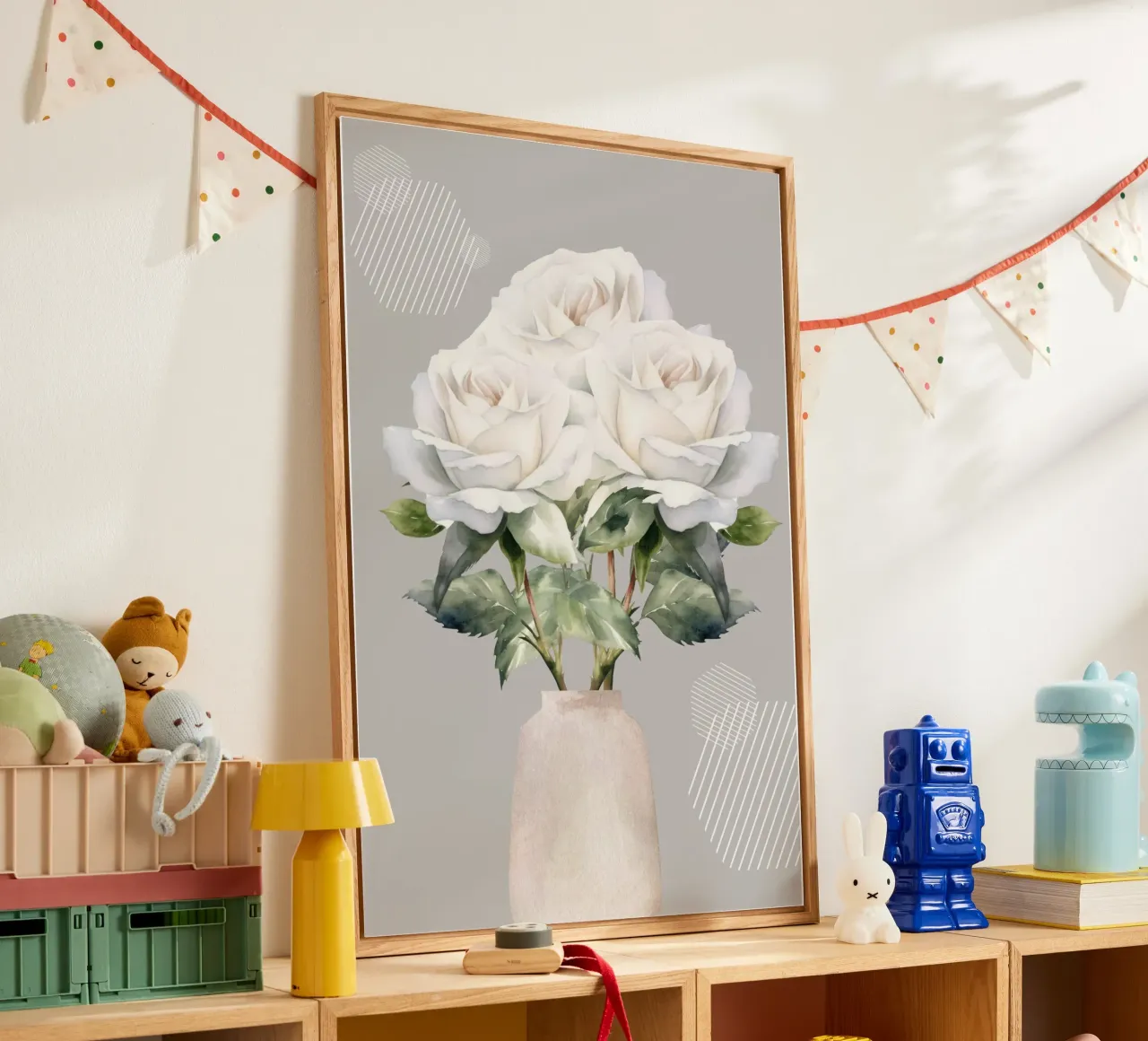 White-Rose plexiglass da AESTHETIC VIBES by Isabel