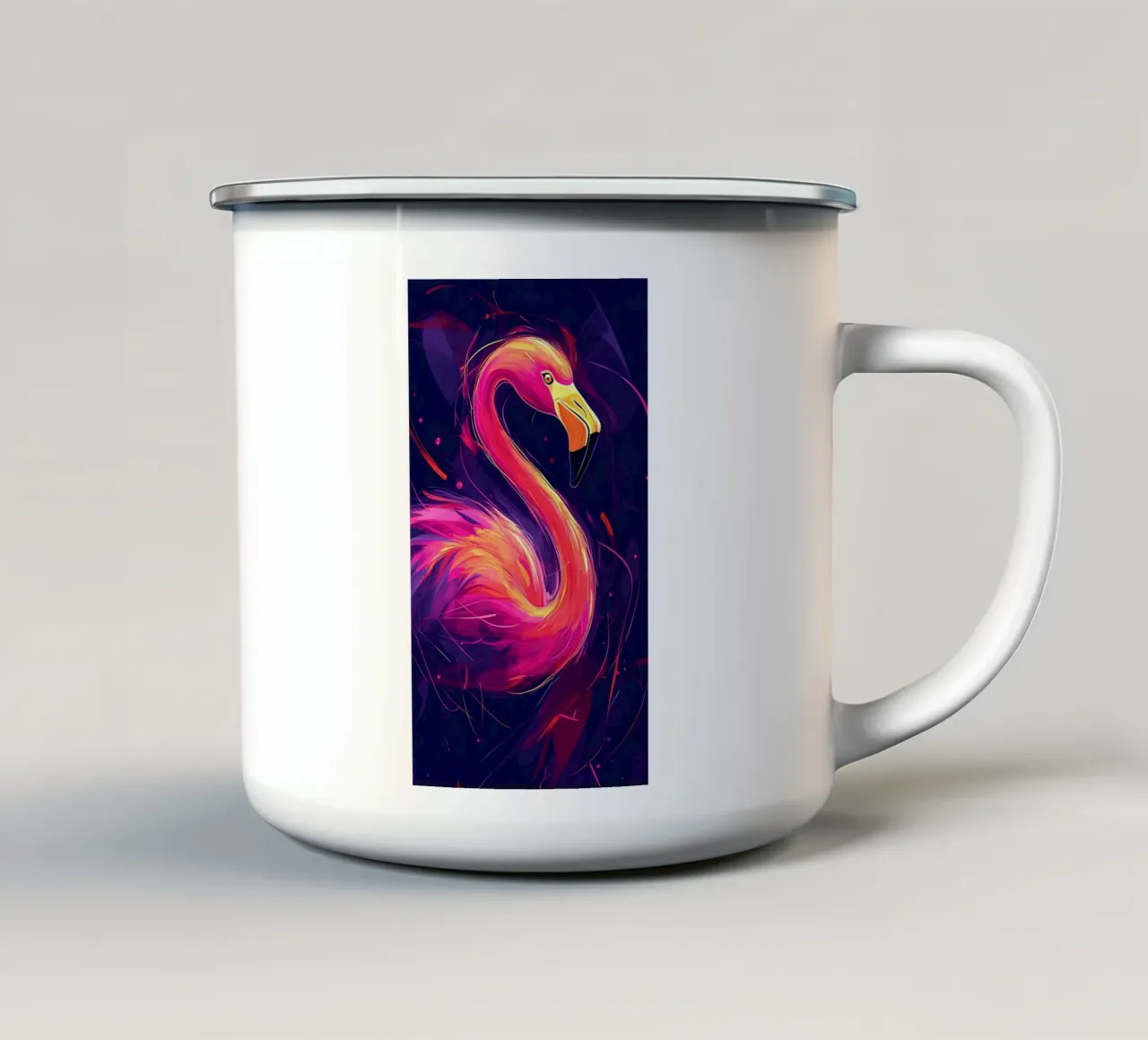 Arte minimalista 136 tazza in smalto da Erika C White