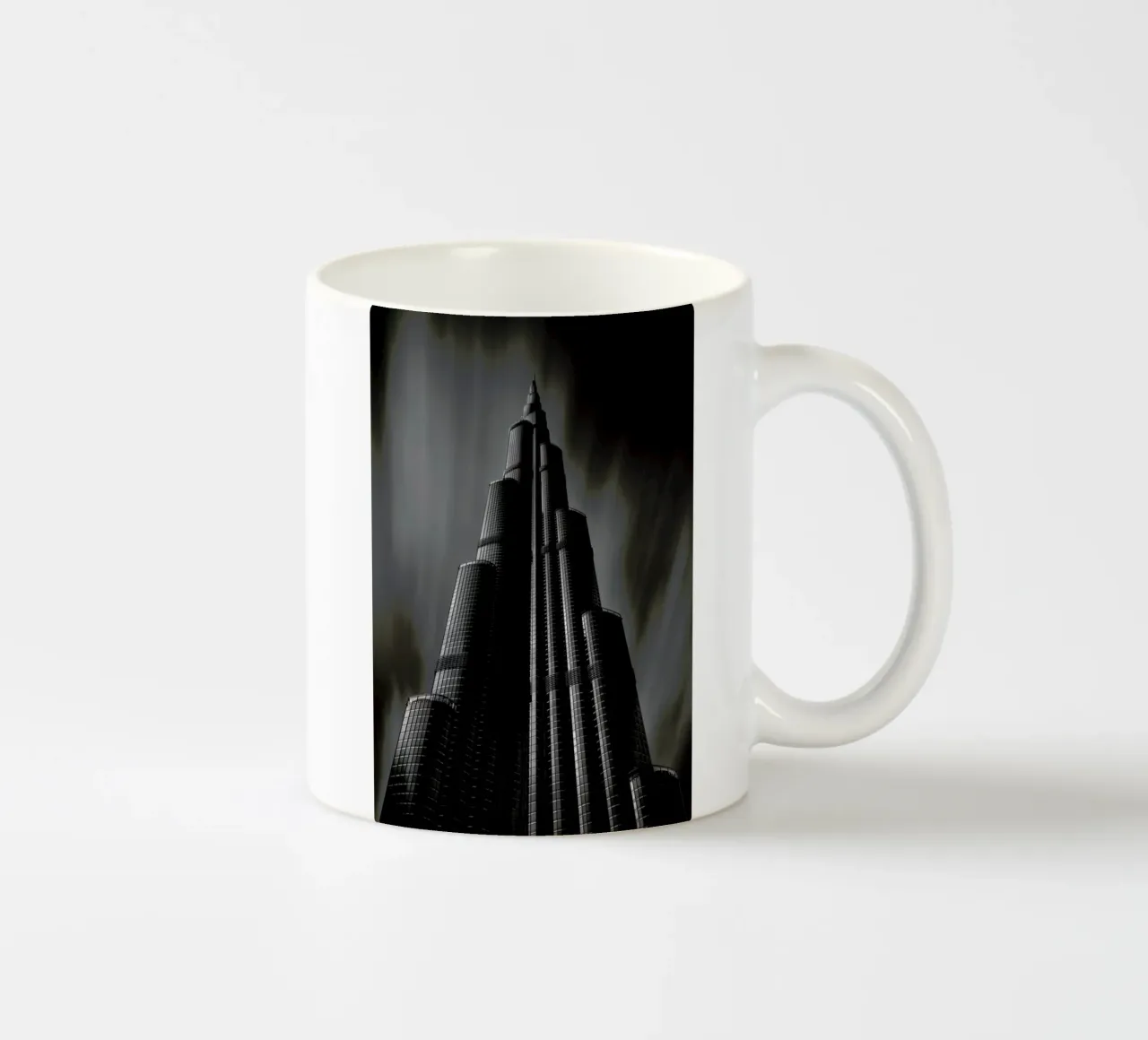 Burj Khalifa Study 1 tazza in ceramica da Michael J. Reibert