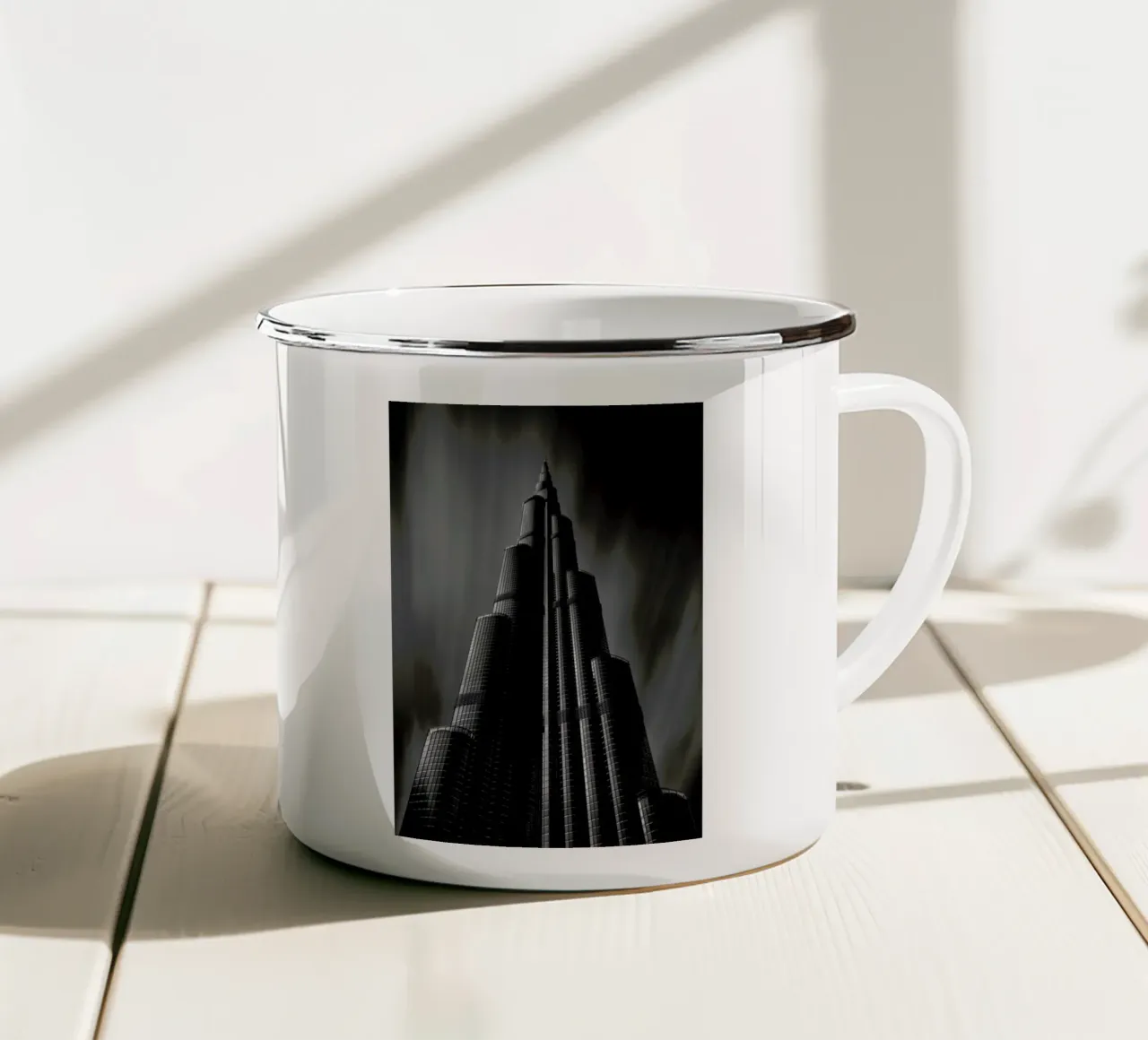 Burj Khalifa Study 1 tazza in smalto da Michael J. Reibert