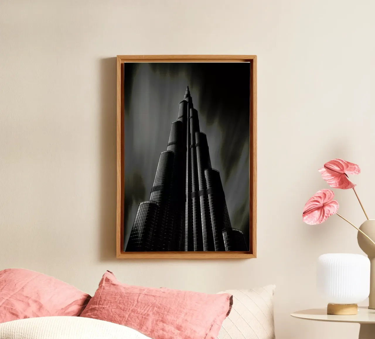 Burj Khalifa Study 1 canvas by Michael J. Reibert